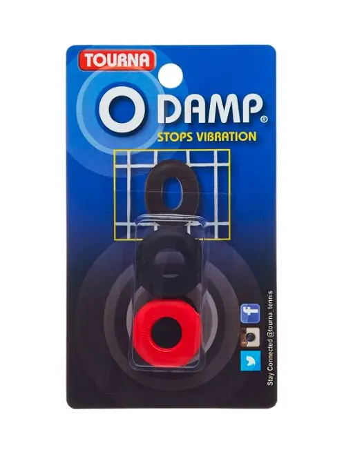 Tourna O-Damp Black and Red