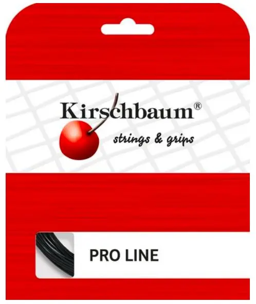 PRO LINE Tennis String Set (12m)(17g-1.25mm)(Black)