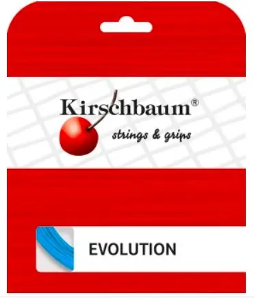 EVOLUTION Tennis String Set (12m)(17g-1.25mm)(Blue)