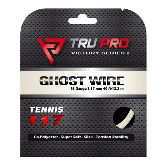 GHOST WIRE Tennis String Set (40 ft/12.2 m)(18g-1.17mm)