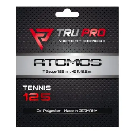 [Atomos Tennis String Set (17g-1.25mm)] ATOMOS Tennis String Set (40 ft/12.2 m)(17g-1.25mm)