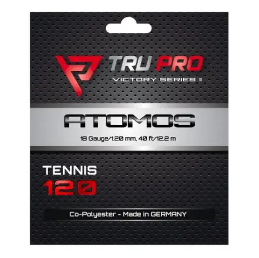 [Atomos Tennis String Set (18g-1.20mm)] ATOMOS Tennis String Set (40 ft/12.2 m)(18g-1.20mm)