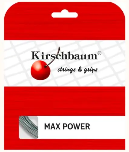 [MAX POWER Tennis String Set (12m)(17g-1.25mm)] MAX POWER Tennis String Set (12m)(17g-1.25mm)