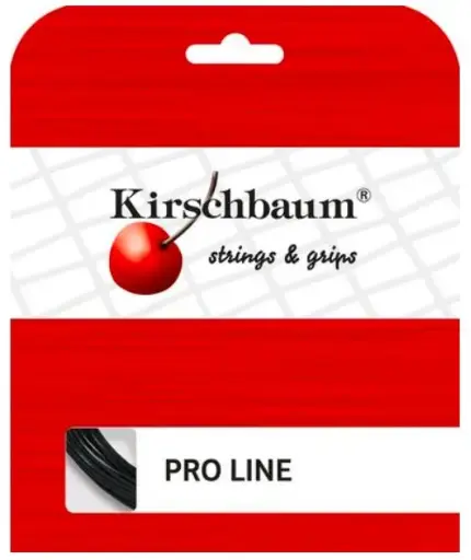 [PRO LINE Tennis String Set (12m)(17g-1.25mm)(Black)] PRO LINE Tennis String Set (12m)(17g-1.25mm)(Black)