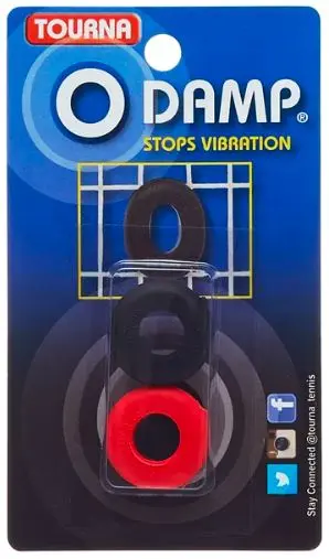 [Tourna ODamp Black/Red] Tourna ODamp Black/Red