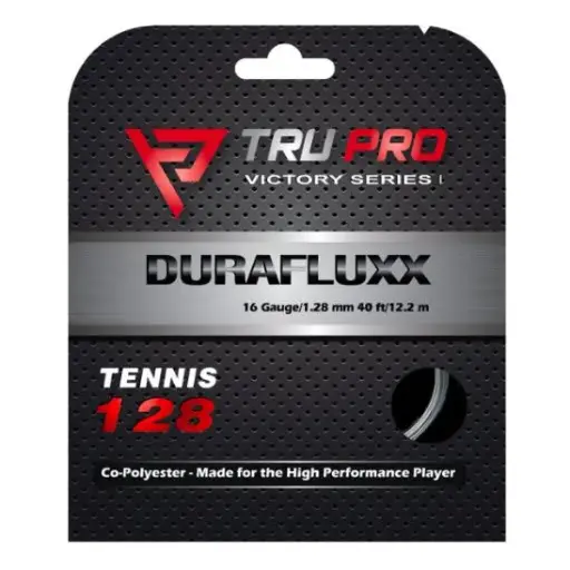 [DURAFLUXX Tennis String Set (16g-1.28mm)] DURAFLUXX Tennis String Set (40 ft/12.2 m)(16g-1.28mm)