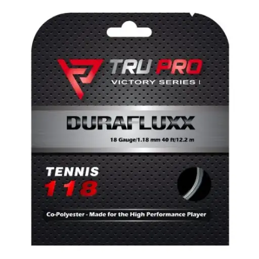 [DURAFLUXX Tennis String Set (18g-1.18mm)] DURAFLUXX Tennis String Set (40 ft/12.2 m)(18g-1.18mm)