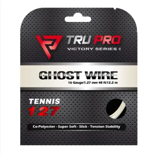 [Ghost Wire String Set (16g-1.27mm)] GHOST WIRE Tennis String Set (40 ft/12.2 m)(16g-1.27mm)