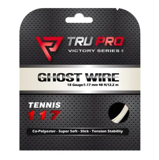 [Ghost Wire String Set (18g-1.17mm)] GHOST WIRE Tennis String Set (40 ft/12.2 m)(18g-1.17mm)